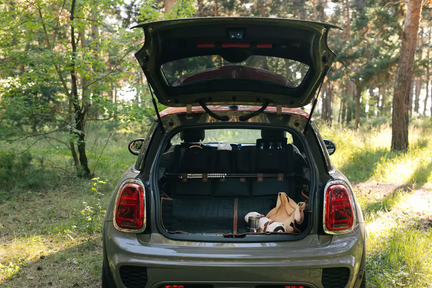 Jeep Renegade back seat cover for Newfoundlands