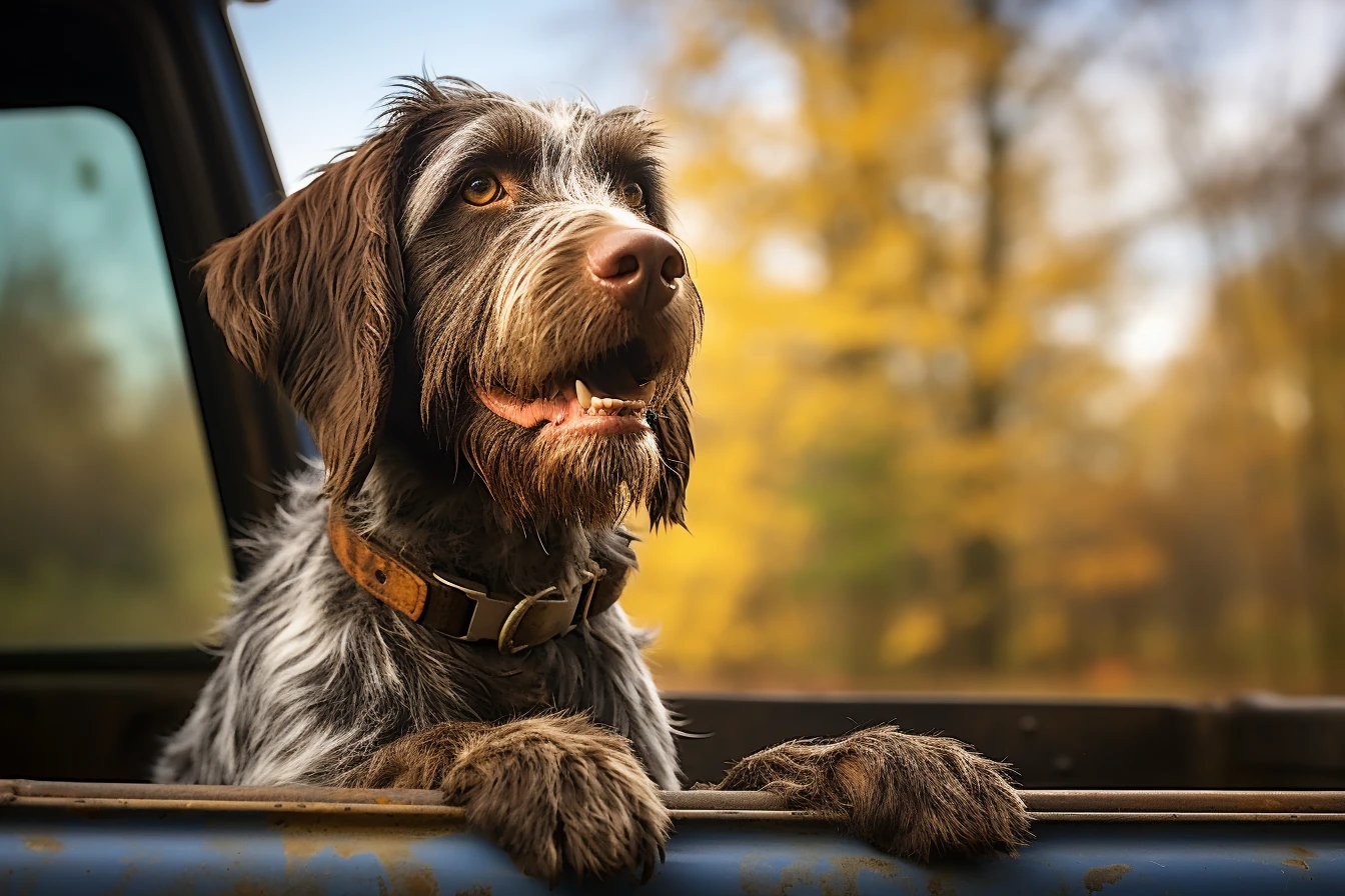 Volkswagen Jetta back seat cover for German Wirehaired Pointers